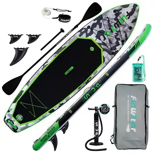FunWater Inflatable Stand Up Paddle Board,Grün SUP Set 330cm Surfboard Paddling - Bild 1 von 5