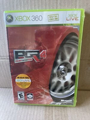Project Gotham Racing 4 (Microsoft Xbox 360, 2007) Brand New Factory Sealed - Image 1 of 3