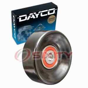 Dayco Drive Belt Idler Pulley for 1987-1990 GMC S15 2.8L V6 Engine Bearing tl