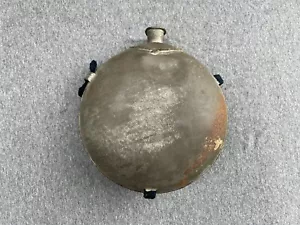 Original M1858 Civil War Era Smooth Side Canteen Union w/ Blue Uniform Fragments - Picture 1 of 14