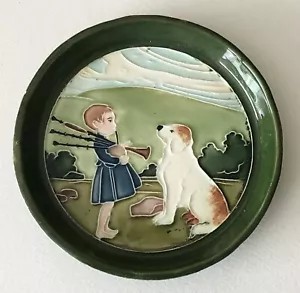 Borsa bambino antica ceca Cecoslovacchia piccola piastra 5"" pipe cane montagne russe - Foto 1 di 5