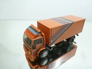 NZG MODELLE FORD CARGO BOX TRUCK - ORANGE 1:50 - GOOD CONDITION - Imagen 1 de 7