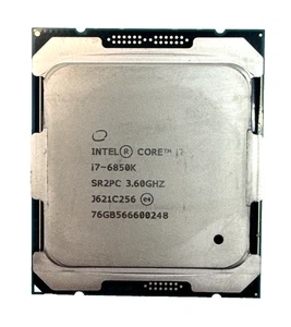Intel Core i7-6850K SR2PC 6-Core CPU Processor, 3.60GHz, 15M Cache, LGA2011 - Picture 1 of 2