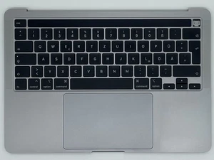 Oryginalny Topcase MacBook Pro 13" 2020 QWERTZ Klawiatura TrackPad Bateria A2289 #Apple - Zdjęcie 1 z 12