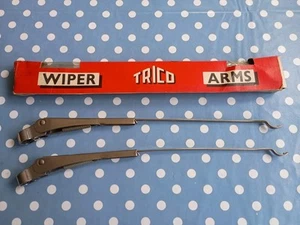 AUSTIN A40 BRISTOL 405 406 HAWK SUPERSNIPE VELOX CRESTA TRICO HOOK WIPER ARMS - Picture 1 of 4