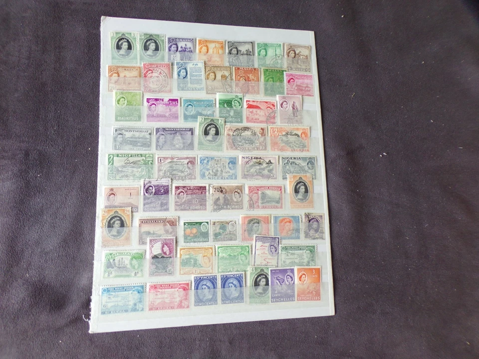 British Commonwealth  - Various Mounted Mint And Used Stamps (163) - Image 1 of 1