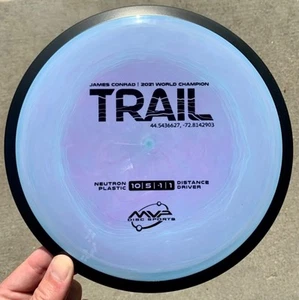 Axiom MVP Neutron Trail - Transitional Color Swirl James Conrad Series Disc Golf - Picture 1 of 13