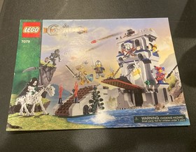 2009 Vintage Lego Castle Kingdom Knights II Drawbridge Defense 7079 Manual Only