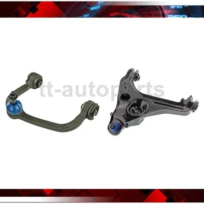 For 2007 2008 Ford Expedition Front Left Upper Lower Control Arms 2x Mevotech - Image 1 of 4