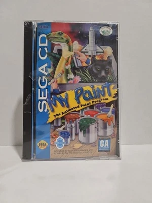 My Paint: The Animated Paint Program Sega CD, 1994 Factory SEALED RARE 🔥 - Image 1 of 4