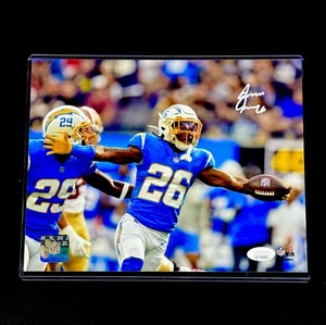Asante Samuel Jr Signed 8X10 Photo LA Chargers JSA Certified - Picture 1 of 1