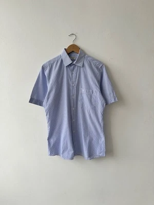 Givenchy Men Cotton Striped Short Sleeve Button Up Shirt size M - Image 1 of 4