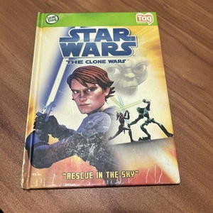 Leap Frog Tag Star Wars The Clone Wars Rescue In The Sky Book  - Picture 1 of 3