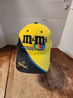 Rare Vintage Ernie Irvan #36 M&M’s Racing Team NASCAR Hat SnapBack Y2K 2002 EUC  - Image 1 of 4