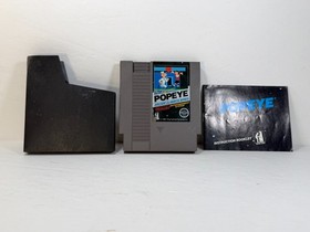 Juego Nintendo NES Popeye con Manual y Funda - Cl&aacute;sicos Arcade Originales Sin Probar