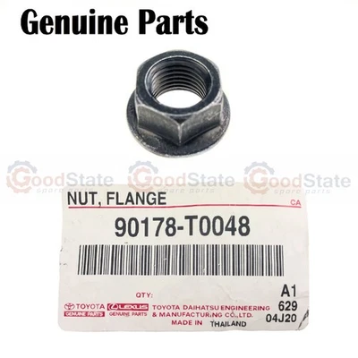 Genuine Toyota Corolla ZZE142 ZZE141 Wish ANE11 Front Lower Control Arm Nut - Image 1 of 2