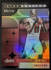 2020 Panini Absolute #SG-JJ Julio Jones Falcons Star Gazing Spectrum 003/100 - Picture 1 of 3