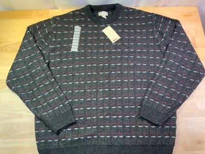 Новые мужские натуральный выпуск свитер размер XL в серый, черный и бордовый—красивый вид!!- - Изображение 1 из 3