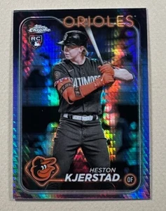 Heston Kjerstad - 2024 Topps Chrome - Rookie #142 - Prism Refractor - Orioles - Imagen 1 de 2