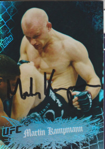 Martin Kampmann authentic signed UFC autograph auto card JSA COA