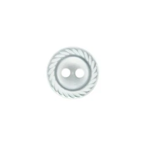 Hemline Rope Edge Button -Clear - 16mm - 8 Pack - Picture 1 of 1