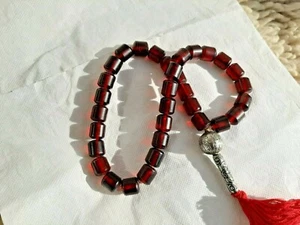 Vintage Bakelite Prayer 33 Beads Tezbih 51.4 grams - Picture 1 of 12
