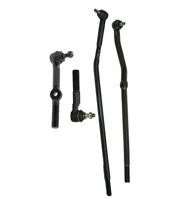 Kit de direção Tie Rod Ends 4 peças para Dodge Ram 1500 2500 1994-1997 Drag Link - Imagem 1 de 4