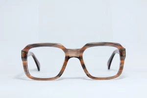 Small MENRAD 181-23 50-20 Thick Unique Vintage Eyeglasses Frame Square - Picture 1 of 8