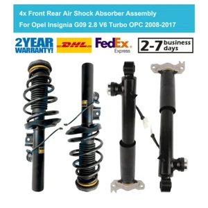 4x Front Rear Shock Absorbers Struts Assembly For Opel Insignia G09 2.8 V6 Turbo - Foto 1 di 12