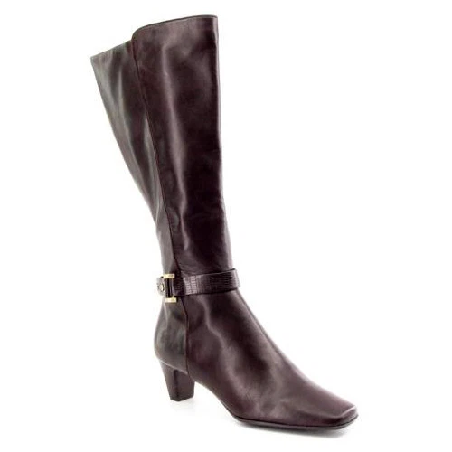 New LIZ CLAIBORNE Women Tall Knee High Med Heel Side Zip Dress Boot Shoe Sz 6 M - Image 1 of 1