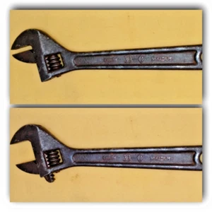 Adjustable Wrench USSR for Chrome Vanadium 30 in working condition - Picture 1 of 12
