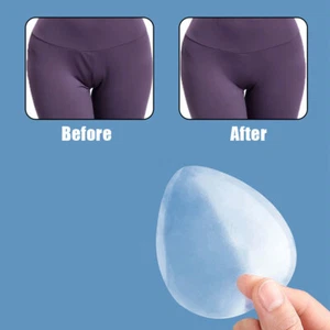 Silicone Camel Toe Concealer Reusable Traceless Invisible Adhesive Leggings Pad - Bild 1 von 15