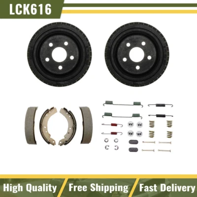 Rear Brake Drums & Brake Shoes Hardware Spring Kit Fits 1990 Chrysler Dynasty - Изображение 1 из 4