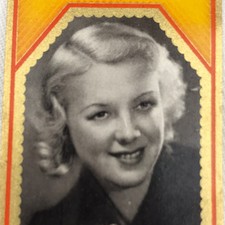 Gretl Theimer Tobacco Cigarette Card German 30s Film Stars Bunte Filmbilder