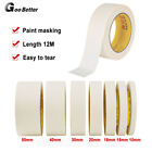 Masking Tape 10mm x 12m Diy Craft Painter Easy Tear Indoor/Outdoor General