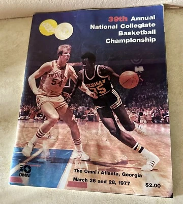 NCAA Basketball Final Four Championship 1977 Atlanta Ga, Program Marquette - Image 1 of 4