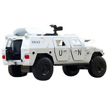 1:32 White Sound&Light Military Off-Road Vehicle Car Alloy Model Toy Kids Gift E