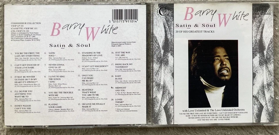 Barry White – Satin & Söul /  CD - Bild 1 von 1