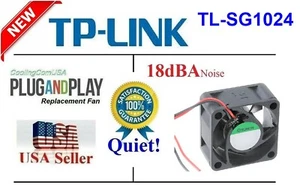 1x Quiet Sunon (18dBA) Lüfter, ein Ersatzlüfter für TP-LINK TL-SG1024 - Bild 1 von 3