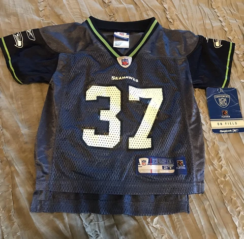 SHAUN ALEXANDER Seattle SEAHAWKS Football REEBOK Replica Toddler 2T Jersey NEW Cover