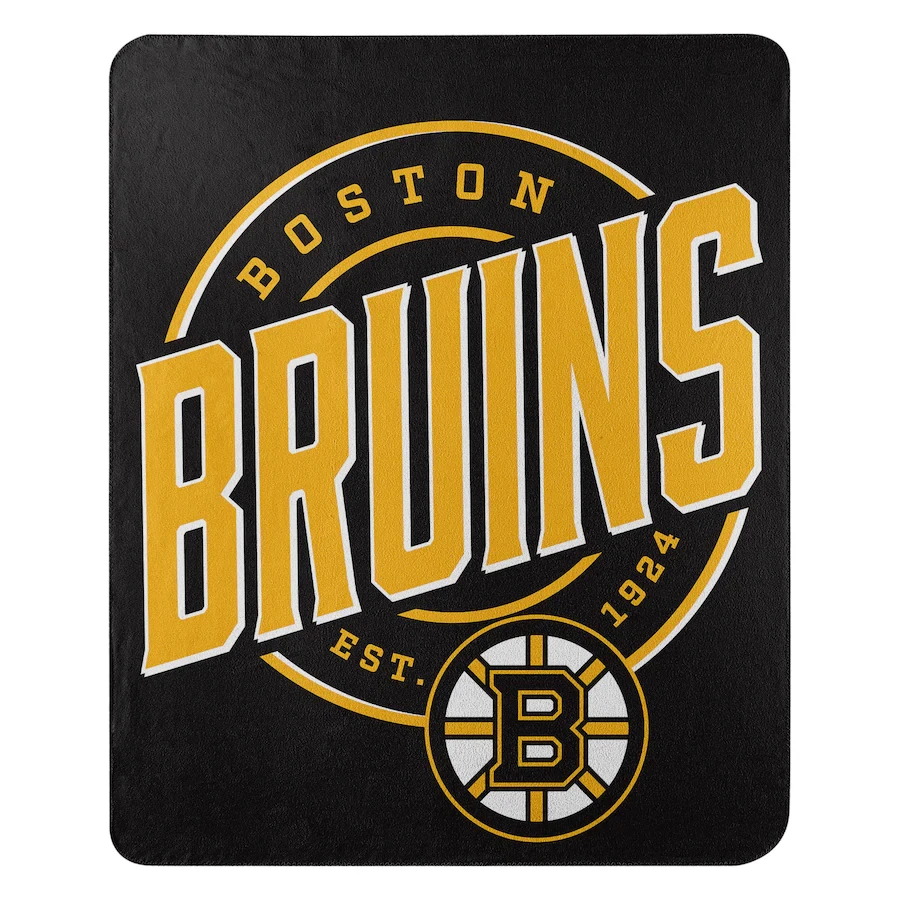 Boston Bruins NHL Northwest 50"x60" Campaign Fleece Throw Blanket - Image 1 of 1