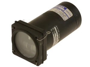 SERVICEABLE BOMBARDIER LEARJET 35 TURN & BANK INDICATOR PN S224-3 W/ LIGHT BEZEL - Picture 1 of 3