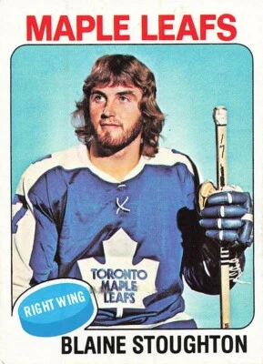 BLAINE STOUGHTON 1975-76 TOPPS HOCKEY #265 - Image 1 of 2