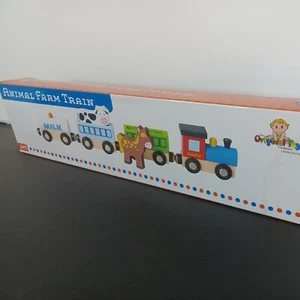 Farm Animal Train Set - The Original Toy - Picture 1 of 5