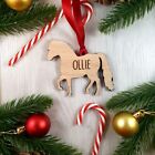 Personalised Animal Bauble - Pony Wooden Christmas Tree Decoration Gift Horse