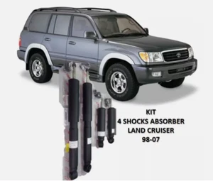 TOYOTA Genuine Land cruiser 98-07 Front & Rear Shock 48511-69585 48531-69835 - Picture 1 of 2