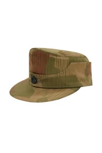 WWII German Reversed Splinter B Camo M44 field cap S - Picture 1 of 2