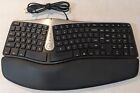Nulea RT02 Ergonomic Keyboard Wired Split Keyboard Comfort Wrist Palm Rest
