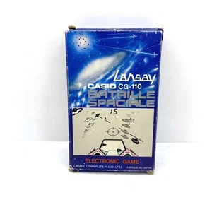 Electronic Game LCD Bataille Spaciale Cosmo Fighter Lansay Casio CG-110 (1982) - Photo 1/7