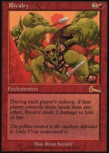 4x Rivalry ~ Near Mint Urza's Legacy MTG Magic x4 4 UltimateMTG Playset Red Card - Image 1 of 1